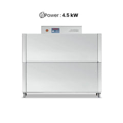 Dihr RX Electric 164E Conveyor Dish Washer 150 Rack/hr, Power 4.5KW