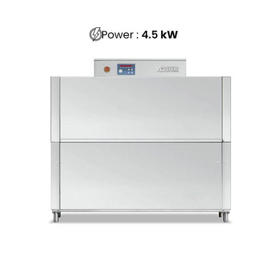 Dihr RX Electric 164E Conveyor Dish Washer 150 Rack/hr, Power 4.5KW - HorecaStore