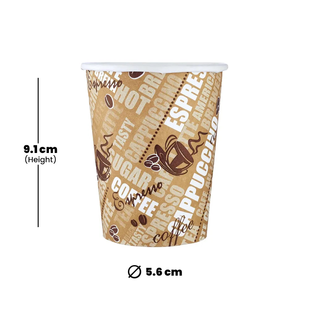 hotpack singie wall paper cup 237 ml 1000 pcs