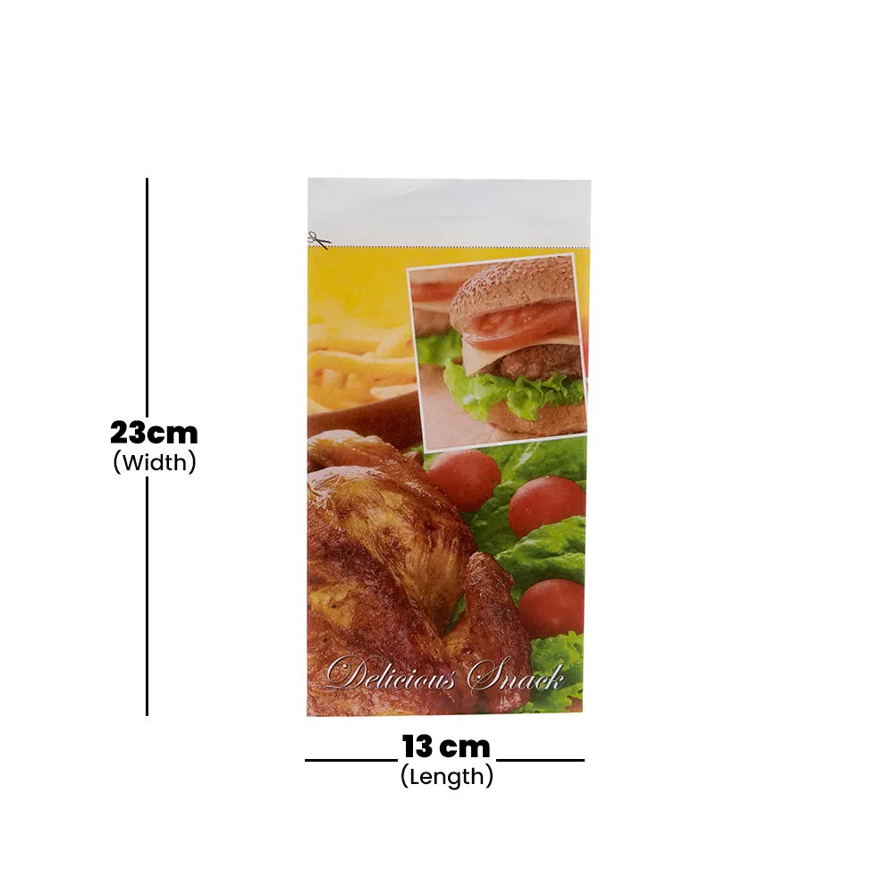 hotpack pe coated chicken bag small 13 x 23 cm 500 pcs