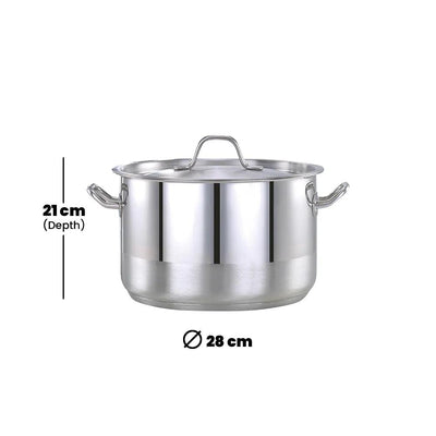 Pradeep Professional Cookpot Ø28 x 21cm - 13L - HorecaStore