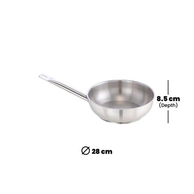 Pradeep Conical Pan Without Lid Ø28 x 8.5cm - 4.0L - HorecaStore