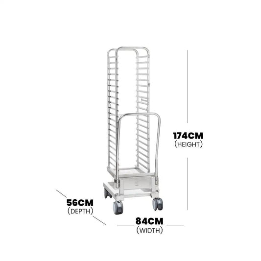 Rational 60.21.331 Type 20-1/1 Mobile Oven Rack 20 Trays Capacity GN 1/1 - HorecaStore