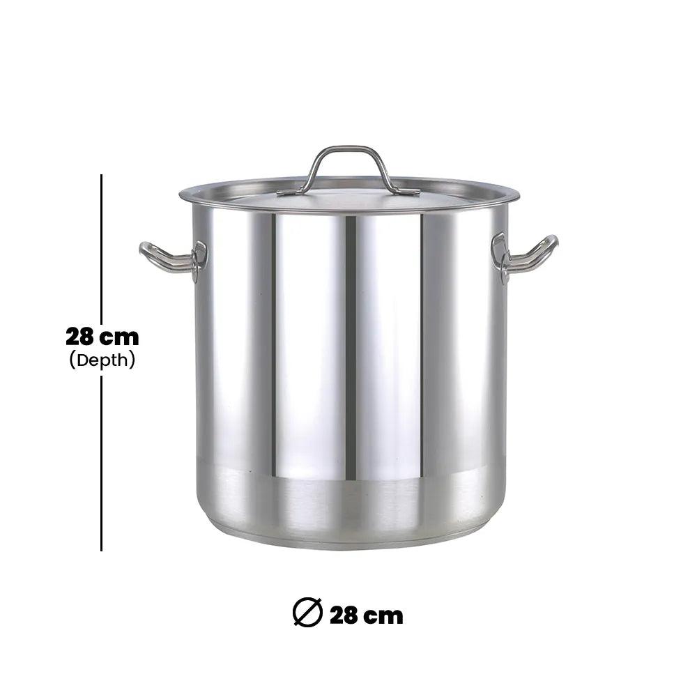 Pradeep Professional Cookpot Ø28 x 28cm - 17L - HorecaStore