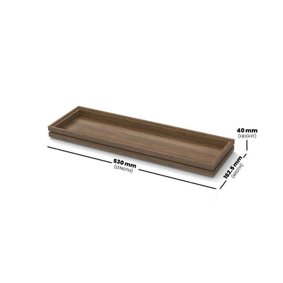 wundermaxx display tray walnut gn 2 4 h 40mm