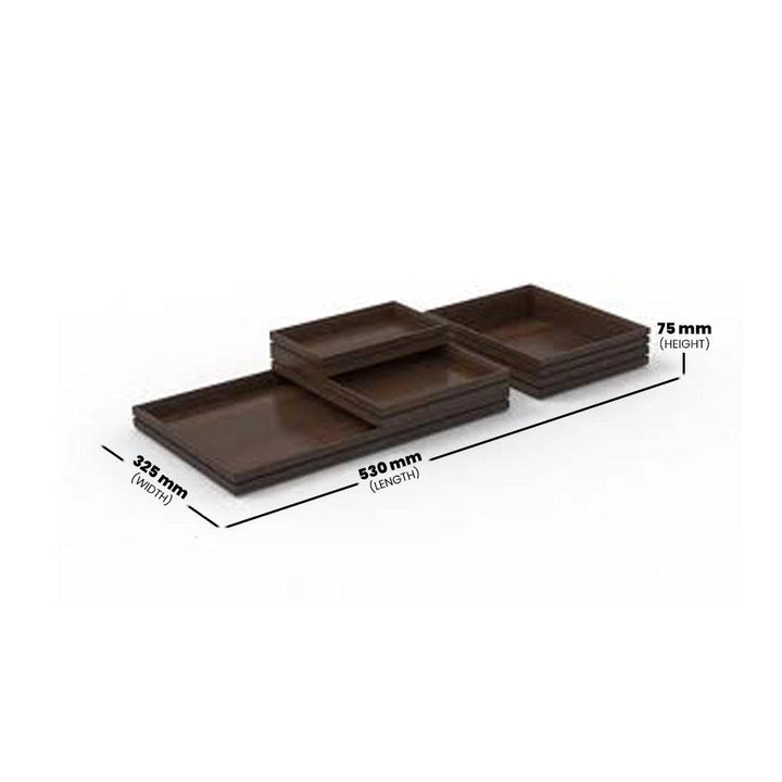 wundermaxx display tray walnut gn 1 1 h40mm