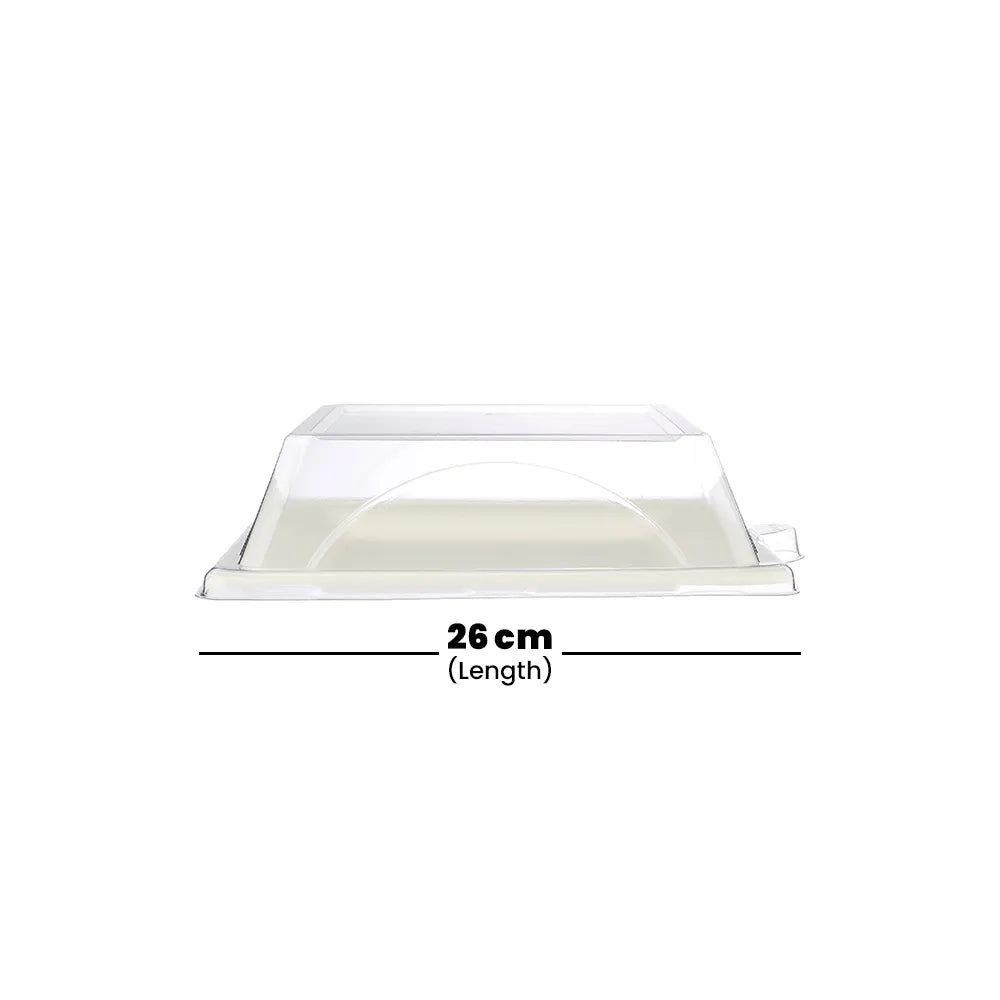 hotpack biodegradable square plate 26 cm 200 pcs