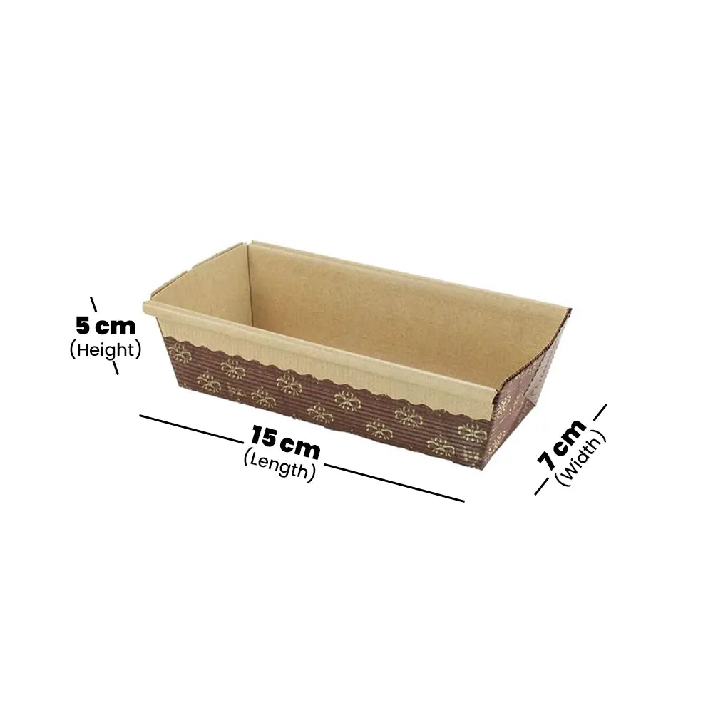 hotpack rectangular baking mould 15 x 7 x 5 cm 1000 pcs