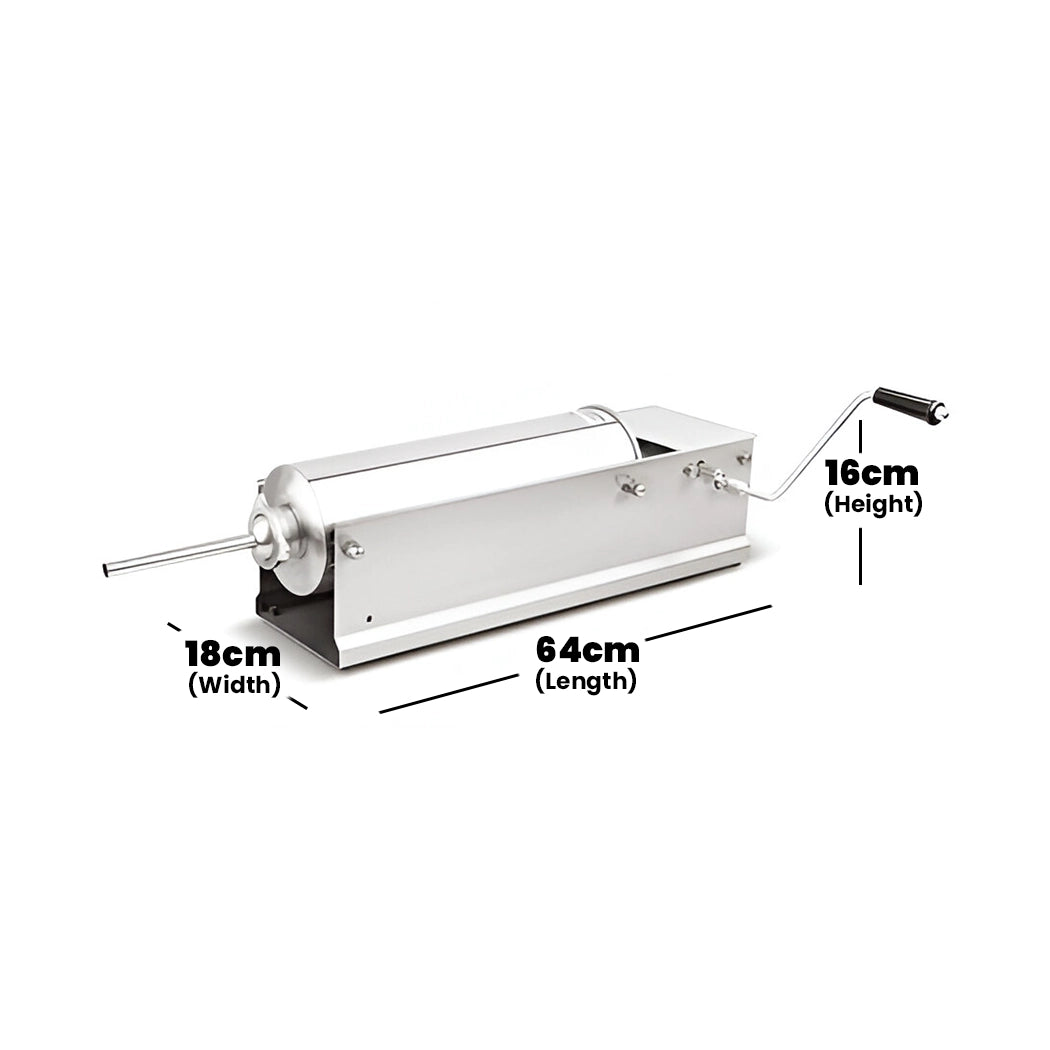 hurakan-stainless-steel-sausage-filler-hkn-ish7-volume-7ltr