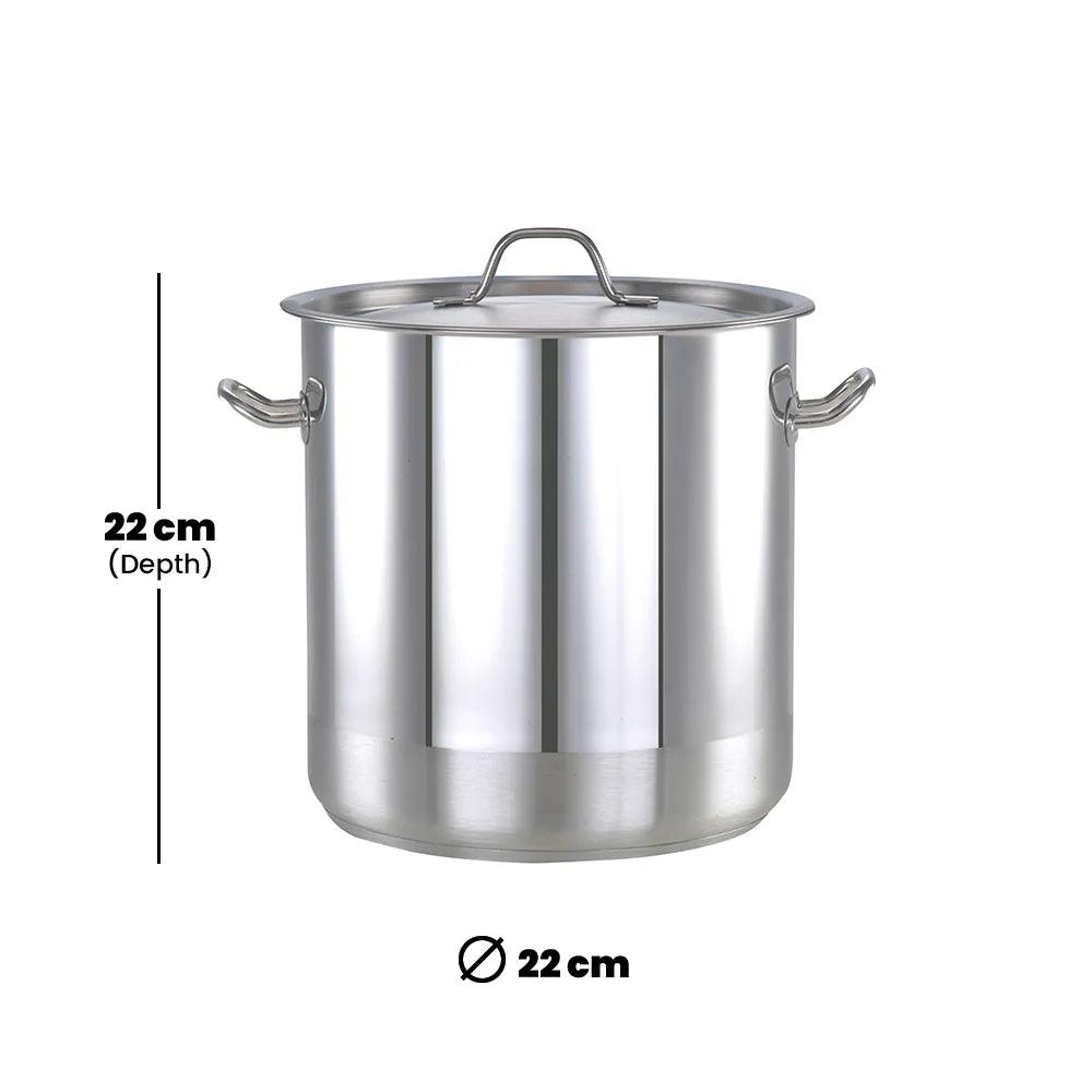 Pradeep Professional Cookpot Ø22 x 22cm - 8.5L - HorecaStore