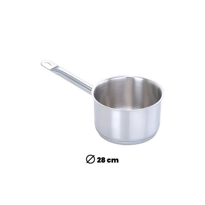 Pradeep Medium Saucepan Without Lid 28cm - 10L - HorecaStore