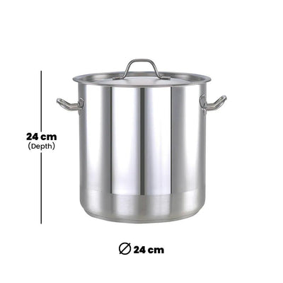 Pradeep Professional Cookpot Ø24 x 24cm - 10L - HorecaStore