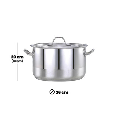 Pradeep Professional Cookpot Ø36 x 20cm - 20L - HorecaStore