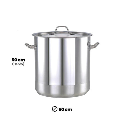 Pradeep Professional Cookpot Ø50 x 50cm - 98L - HorecaStore