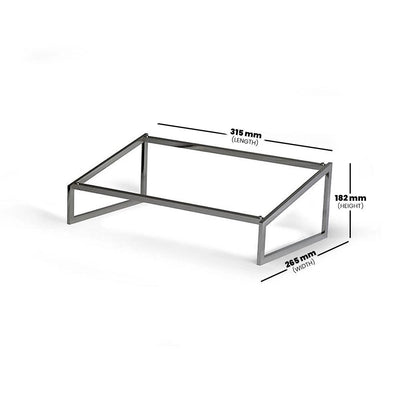 Wundermaxx Frame Stainless Steel GN 1/2 Narrow Tilted High 180mm Part Inclined - HorecaStore