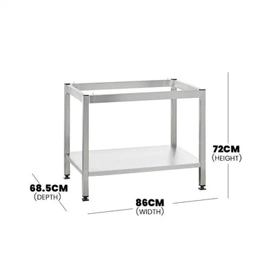 Rational 60.31.089 Stationary Base Frame For Icombi Classic 6 and 10 Half Combi Ovens - HorecaStore