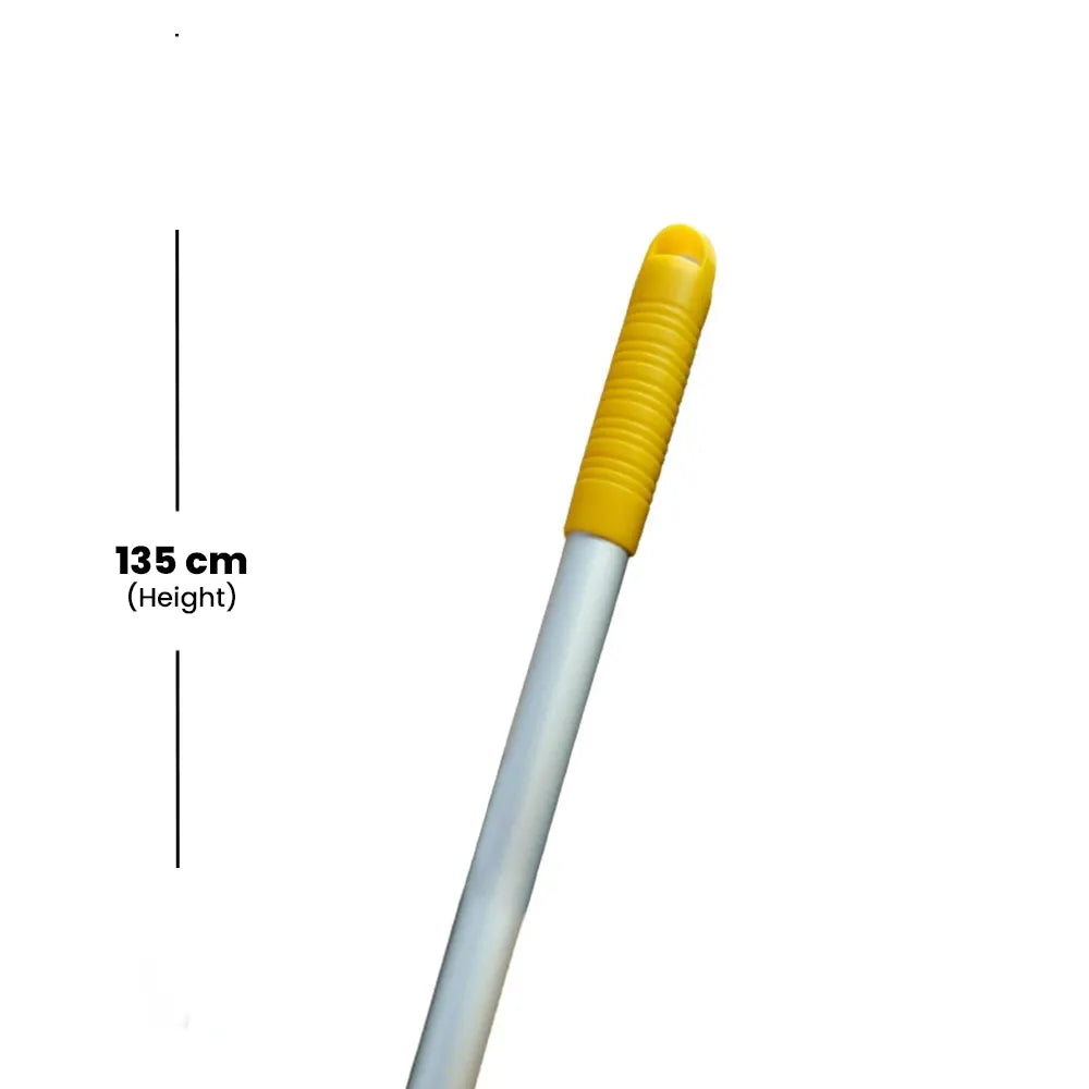 THS CJ22 Yellow Aluminium Handle With Thread 135cm