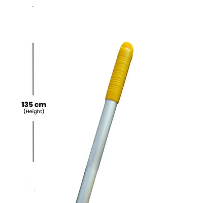 THS CJ22 Yellow Aluminium Handle With Thread 135cm