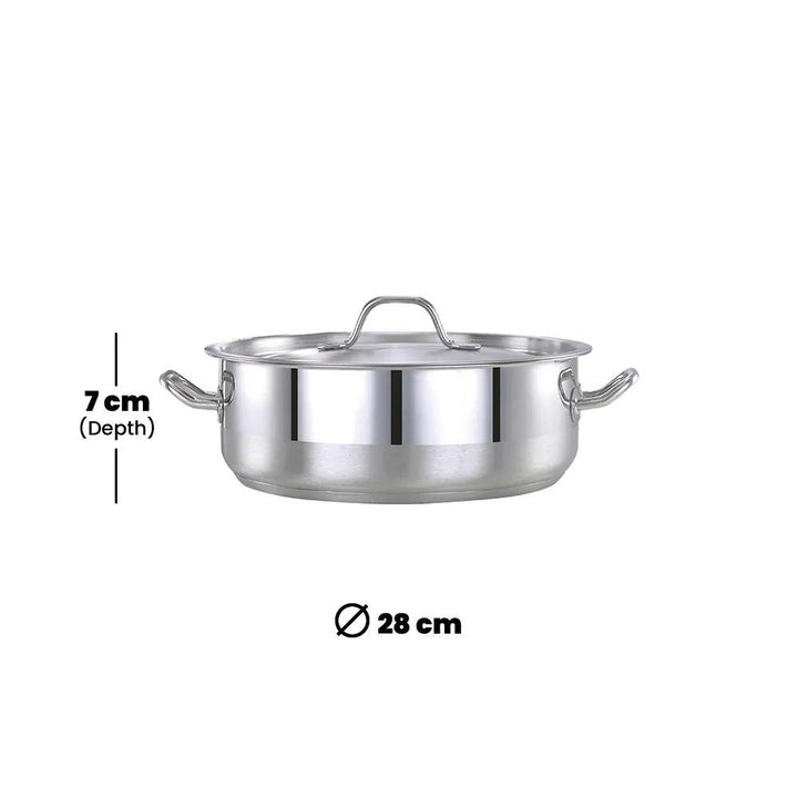 Pradeep Professional Cookpot Ø28 x 7cm - 3.5L - HorecaStore