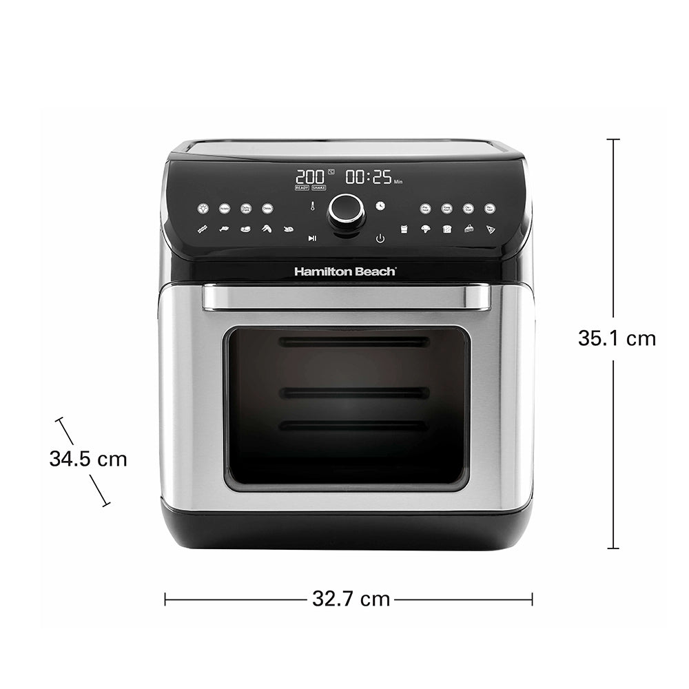 hamilton beach digital air fryer oven 12 l 1500 w