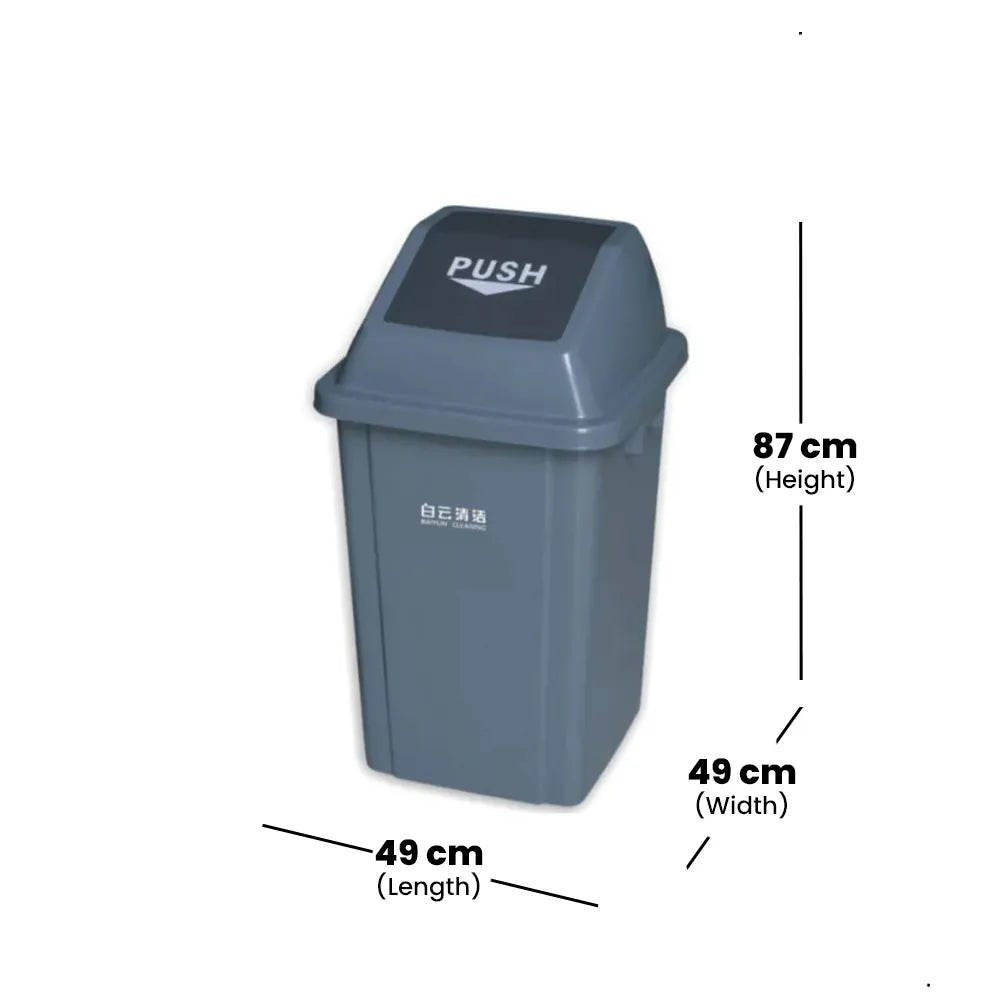 THS AF07313 Quadrate Garbage Bin 100L