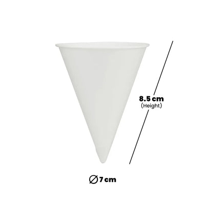 hotpack white water cone cup 119 ml 5000 pcs