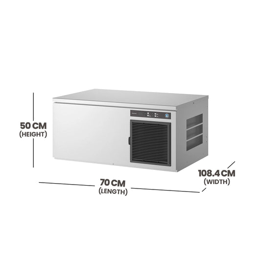 Hoshizaki IM-240DNE Stackable Modular Ice Cube Maker Without Bin, Ice Capacity 240 kg/Day, 1.33 kW