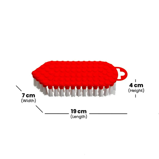 THS HB6030 Red Flexo Scrubbing Brush