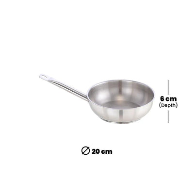 Pradeep Conical Pan Without Lid Ø20 x 6cm - 1.4L - HorecaStore