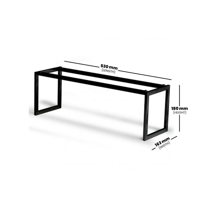 Wundermaxx Frame Black GN 2/4 H185mm Surface High - HorecaStore