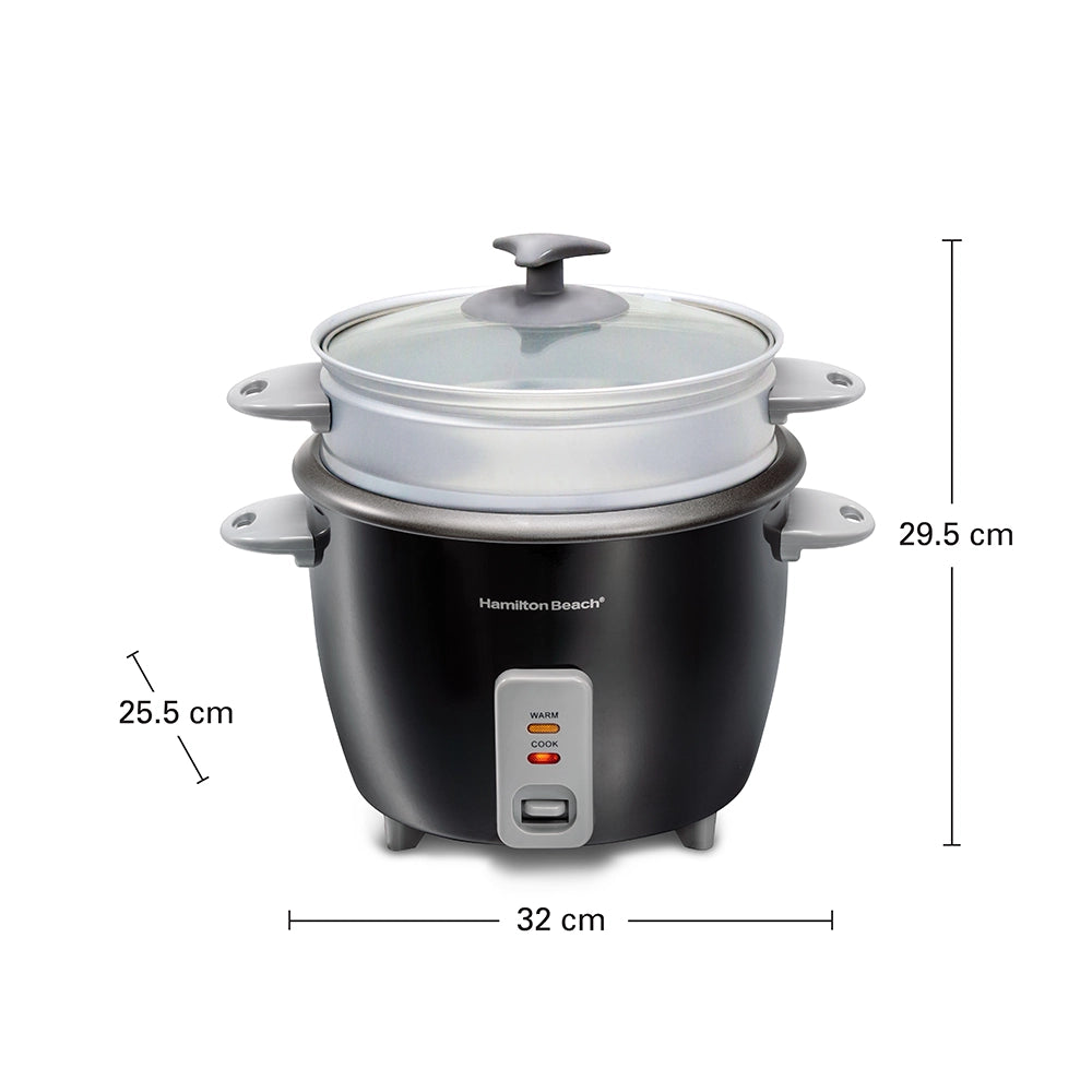 hamilton beach rice cooker steamer 1 5 l 500 w