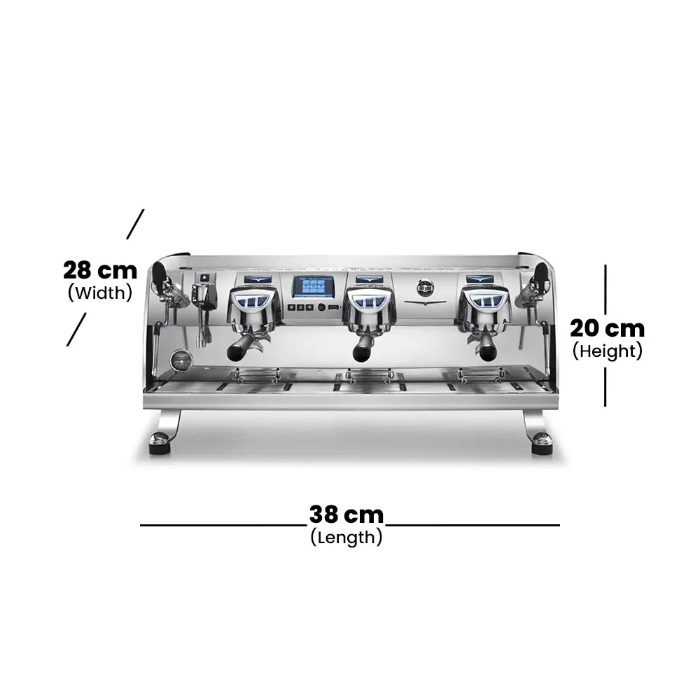 victoria arduino va388 black eagle gravitech 2 group espresso machine 5200 w