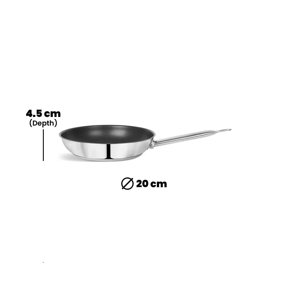 Pradeep Domestic Fry Pan Non Stick Without Lid, 1.2 Liter - HorecaStore