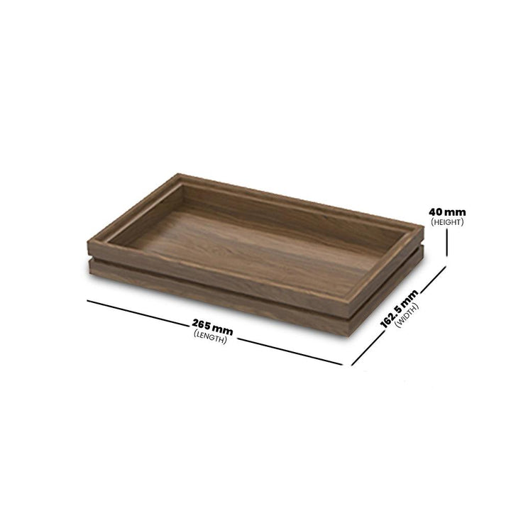 wundermaxx display tray walnut gn 1 4 h40mm