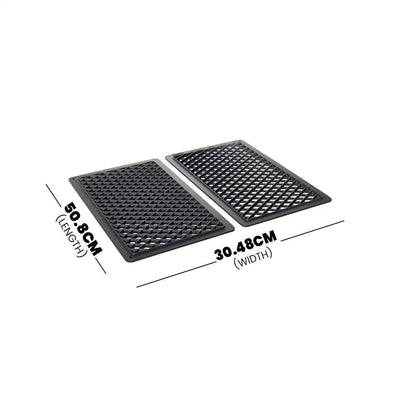 Rational 60.73.314 Not Stick Diamond Cross And Stripe Grill Grate GN 1/1 - HorecaStore