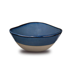 Don Bellini Craftstone 6"/15.5cm Blue Round Porcelain Bowl