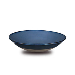 Don Bellini Craftstone 8.75"/23cm Blue Round Porcelain Bowl