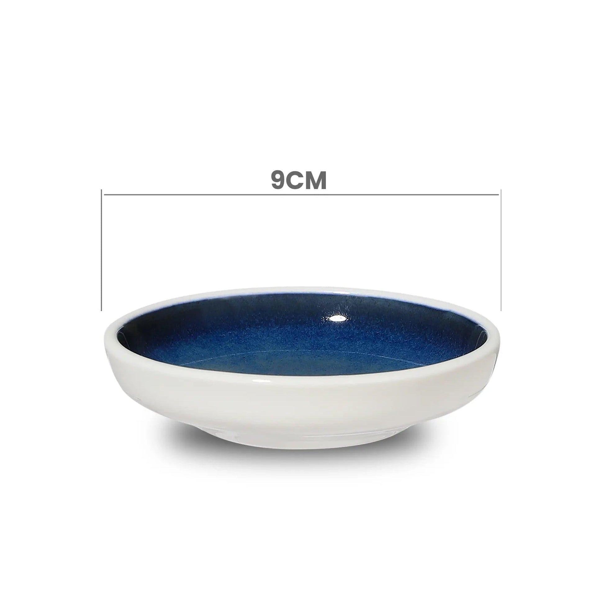 Don Bellini Mirage 3.5"/9cm White Round Porcelain Sauce Dish - HorecaStore