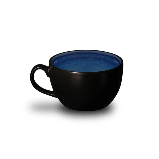 Don Bellini Mirage 3oz/9cl Black Round Porcelain Cup - HorecaStore