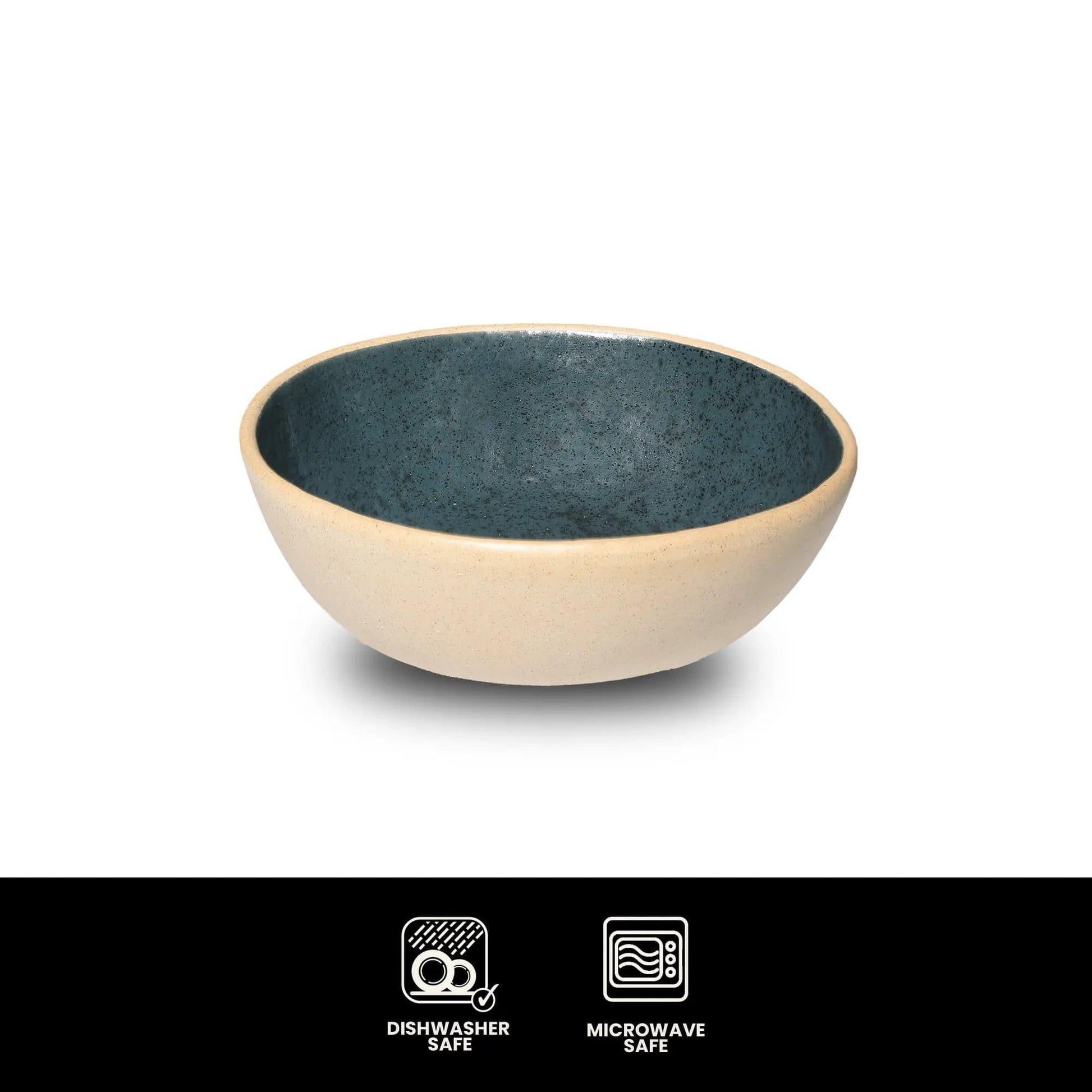 Don Bellini Night & Day 4.75"/12cm Midnight Blue Round Porcelain Bowl - HorecaStore