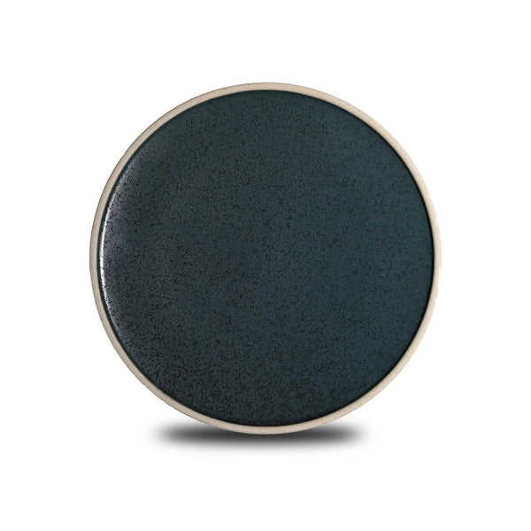 Don Bellini Night & Day 7"/18cm Midnight Blue Round Porcelain Deep Plate - HorecaStore