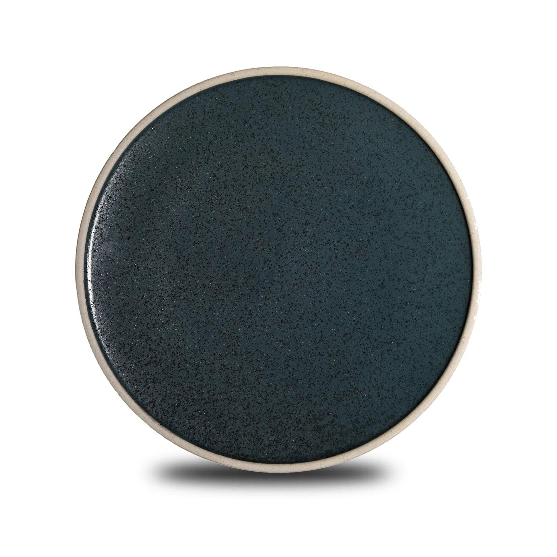 Don Bellini Night & Day 9"/23cm Midnight Blue Round Porcelain Deep Plate - HorecaStore