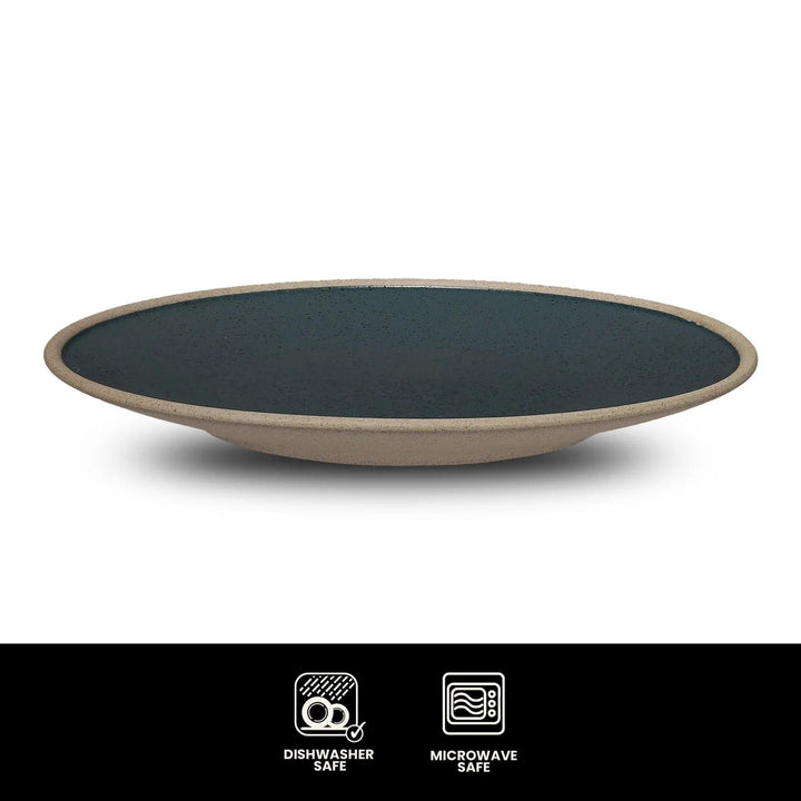 Don Bellini Night & Day 11.5"/30cm Midnight Blue Round Porcelain Plate - HorecaStore