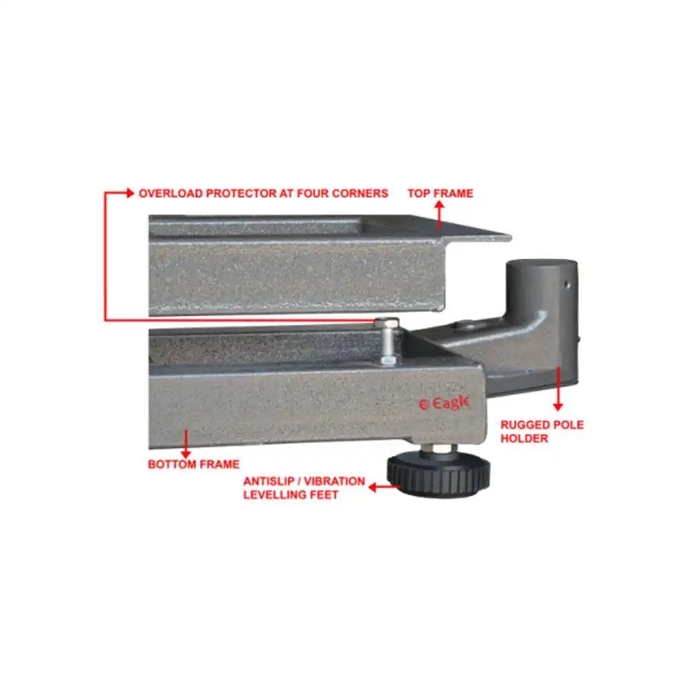 Eagle PLT150 Electronic Weighing Scale 150 kg, 45 x 60 cm - HorecaStore