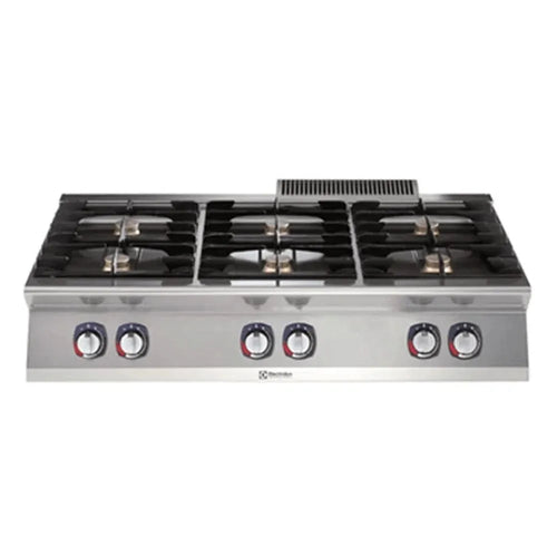 Electrolux 371004 Modular Cooking Range Gas Boiling Top 6 Burners, Power 33 kW