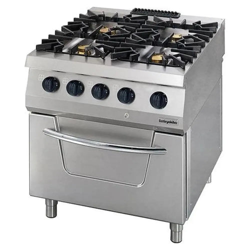 Empero 53001 4 Gas Burner With Oven L 80 x W 73 x H 30 cm