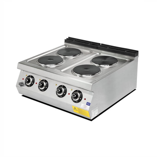 Empero EMP.6KE020-2016 Electrical Cooker 4 Hot Plates, Electric Input 400V AC 3N PE, 60 X 63.5 X 28.5 cm