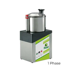 Fimar Stainless Steel And Polycarbonate Electric 750W Cutter CUCL5N235M 1-phase With Stainless Steel Bowl 5L, 24 X 31 X 57 cm