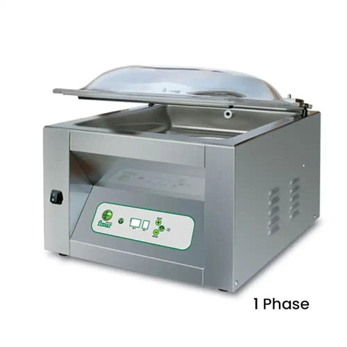 Fimar Stainless Steel Electric 1100W CAM400E23M Chamber Vacuum Packers ECO 1Phase, 51 X 56 X 45 cm