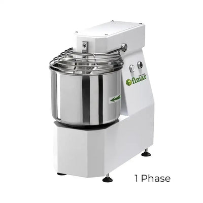 Fimar Stainless Steel Electric 370W IM7SNG235M Spiral Kneader Dough Mixer With Fixed Head, And 10L Bowl 1 Phase, 56 X 28 X 57 cm   HorecaStore